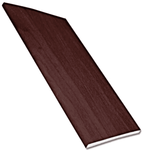 Rosewood uPVC Plain Soffit Board 9mm 5mt